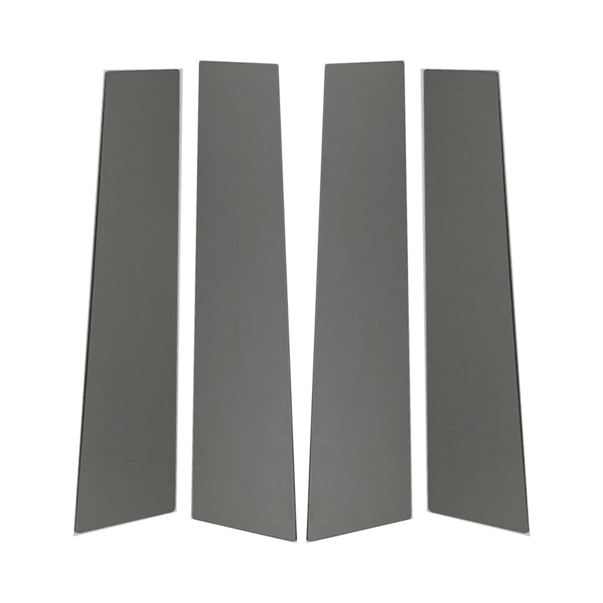 MINI COOPER COUNTRYMAN Pillar Trims - Omac - S.Steel - Gloss Dark - '10-'16